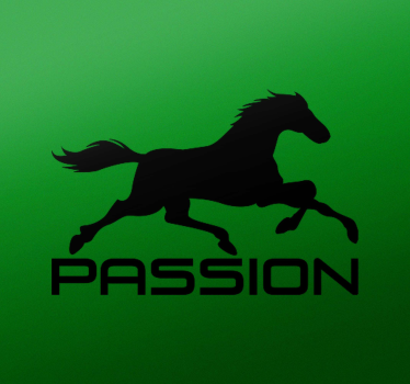 Autostickers Paarden passie - TenStickers