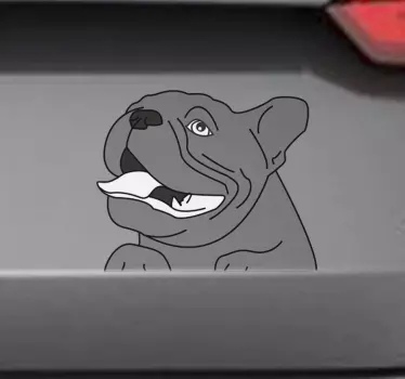Autostickers Schattige hond - TenStickers