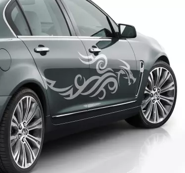 Auto stickers Tribale draak - TenStickers