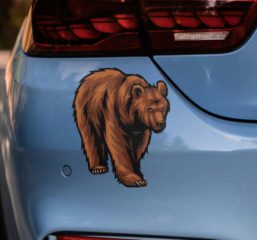 Beer illustratie autosticker - TenStickers