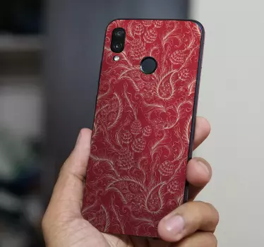 Botanisch motief huawei sticker - TenStickers