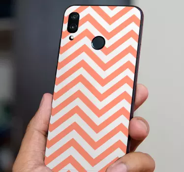 Chevronmotief omslag huawei sticker - TenStickers