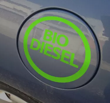 Autosticker Bio-diesel - TenStickers