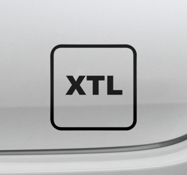 Decoratie stickers auto synthetische diesel - TenStickers