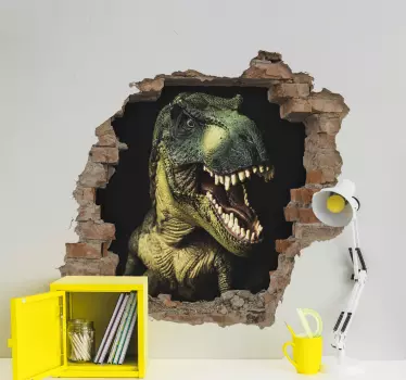 Dino muursticker lenticulaire 3d - TenStickers