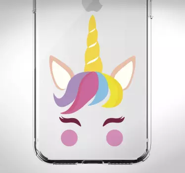 Eenhoorn iPhone sticker - TenStickers