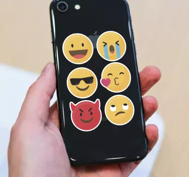 emoij iPhone sticker - TenStickers