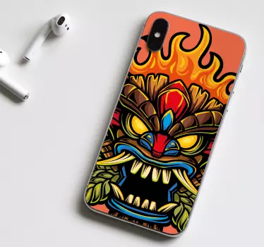 Woest drakenwezen iPhone sticker - TenStickers