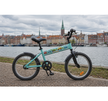 Fiets sticker junior voertuigen - TenStickers