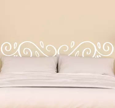 Hoofdeinde Bed Muursticker - TenStickers