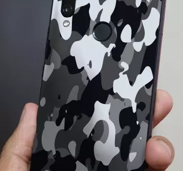 Huawei sticker camouflagepatroon - TenStickers