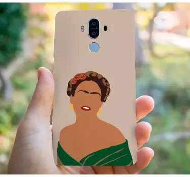 Huawei sticker culturele figuren portret - TenStickers