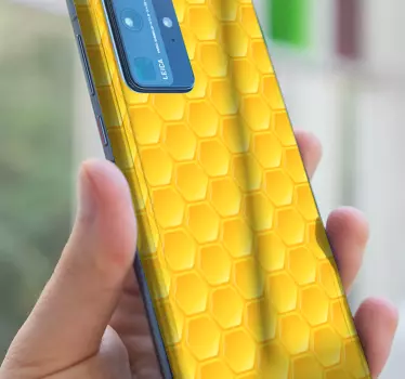 Huawei sticker honingraatindeling - TenStickers