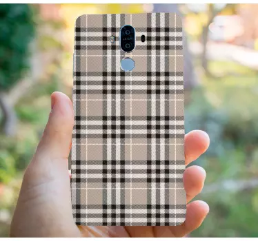 Huawei sticker ruitpatroon stijl - TenStickers