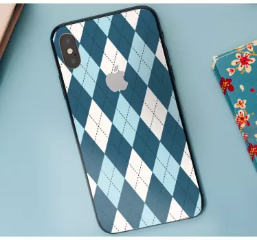 Iphone sticker diamantmotief - TenStickers
