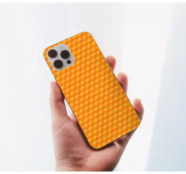 Iphone sticker geometrisch print hoesje - TenStickers