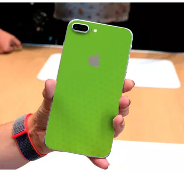 Iphone sticker heldergroene hoes - TenStickers