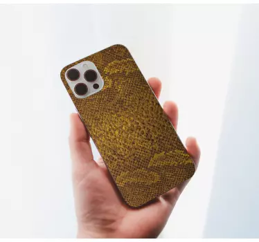 Iphone sticker slangenhuidpatroon - TenStickers