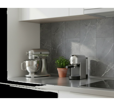 Keuken muursticker cloud matte - TenStickers