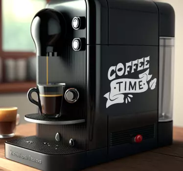 Koffietijd Decoratie stickers  - TenStickers