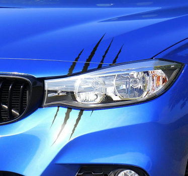 Krassen set voor koplampen auto sticker - TenStickers