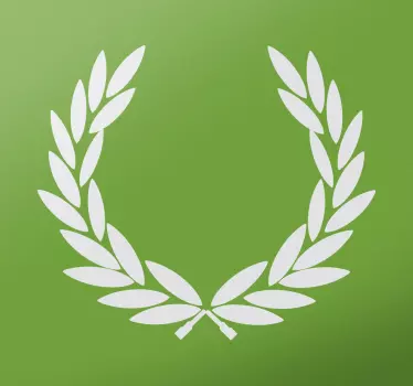 Lauwerkrans Muursticker - TenStickers