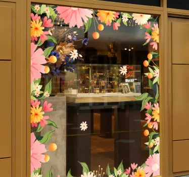 Lente frame Etalage sticker - TenStickers