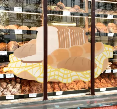 Muursticker Bakkers Brood - TenStickers