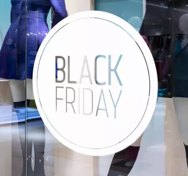 Muursticker Black Friday - TenStickers