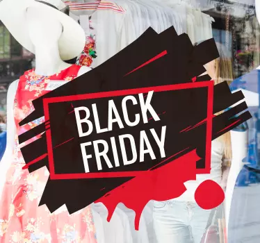Muursticker Black Friday - TenStickers