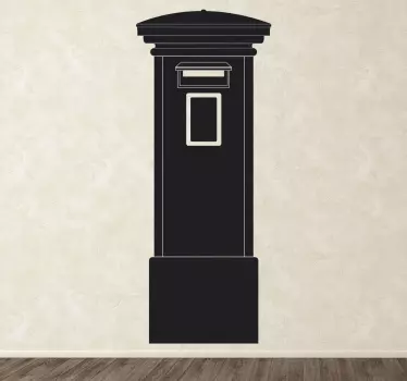 Muursticker Brievenbus Londen - TenStickers