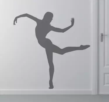 Muursticker Elegante Danseres - TenStickers
