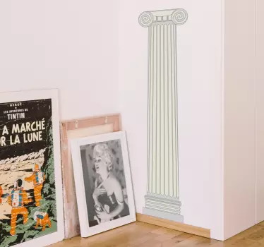 Muursticker Griekse Zuil - TenStickers