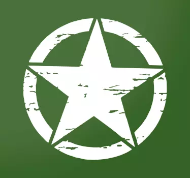 Autosticker militaire ster - TenStickers