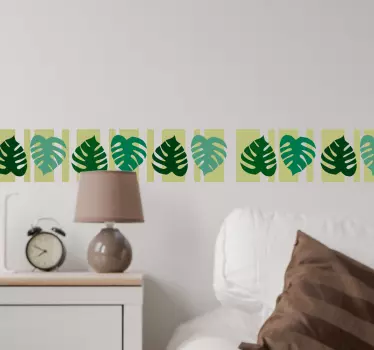 Muursticker Reeks Bladeren - TenStickers
