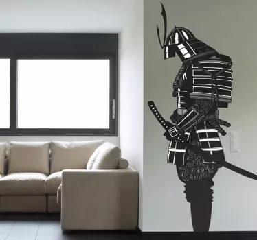 Muursticker Samurai Krijger - TenStickers