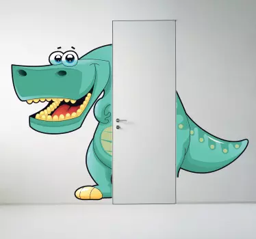 Muursticker schattige dino - TenStickers