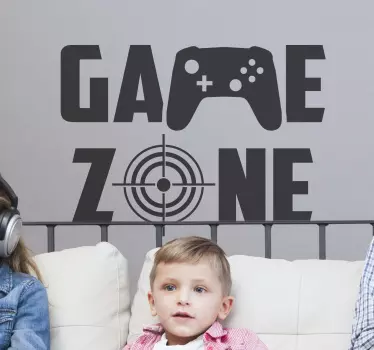 Muurstickers games Gamerzone - TenStickers