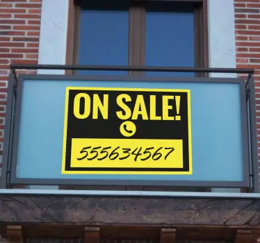 On Sale Raam en Muursticker - TenStickers
