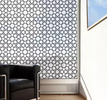 Oostelijke moucharabieh raamsticker - TenStickers