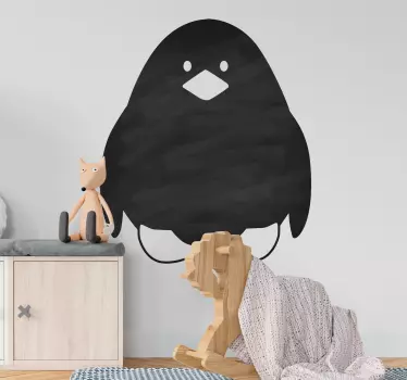 Krijtbord sticker pinguïn - TenStickers