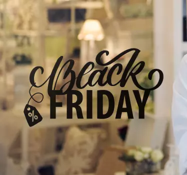 Promotionele aanbieding etalage sticker - TenStickers