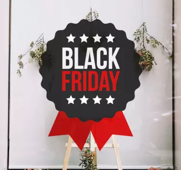 Promotionele uitverkoop tag etalage sticker - TenStickers
