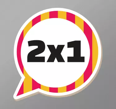 Raamsticker sale actie promotie - TenStickers