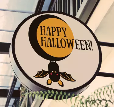 Happy Halloween sticker - TenStickers