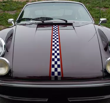 Autosticker race lijnen voertuig - TenStickers