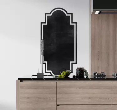 Krijtbord sticker huishoudelijke apparaten - TenStickers