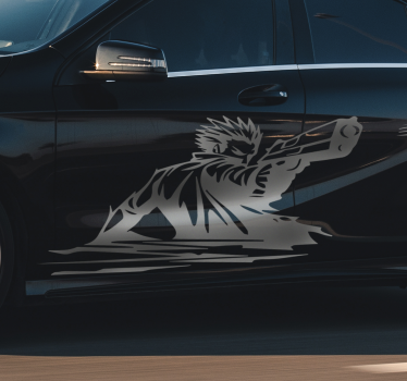 Schutter vinyl zelfklevende autosticker - TenStickers