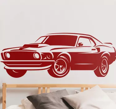 Spier silhouet auto sticker - TenStickers