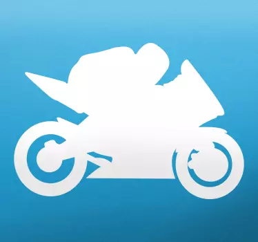 Silhouette motor sticker - TenStickers